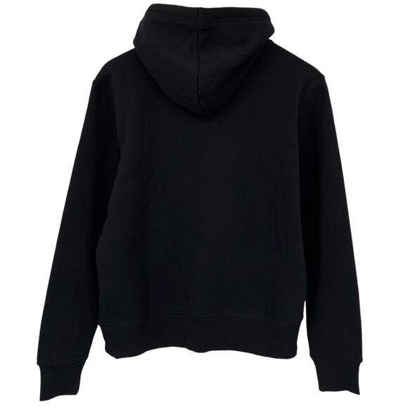 FILA NWT Black Hoodie Sweater Fila Logo Size XS Loungewear Cozy Warm Pullover - Picture 2 of 3